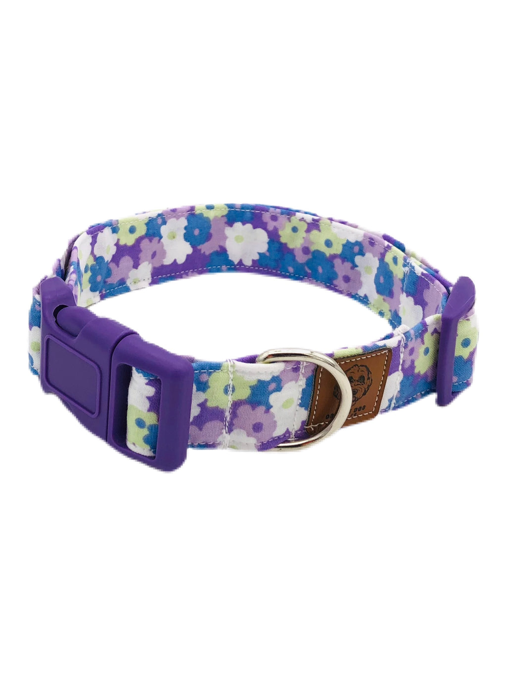 Purple Floral Collar