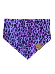 Purple Cheetah Stretchdanna