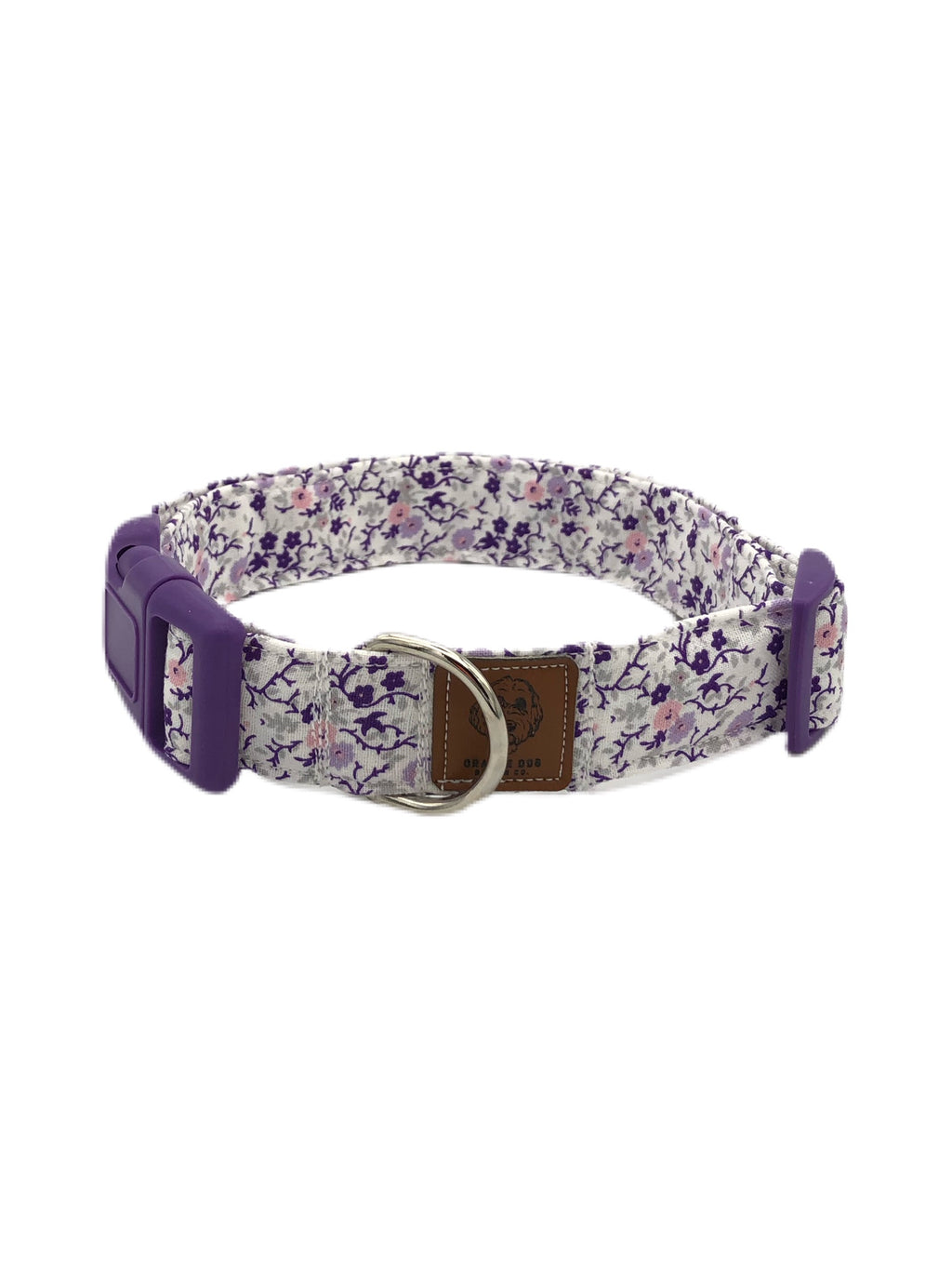 Purple Wild Flowers Collar