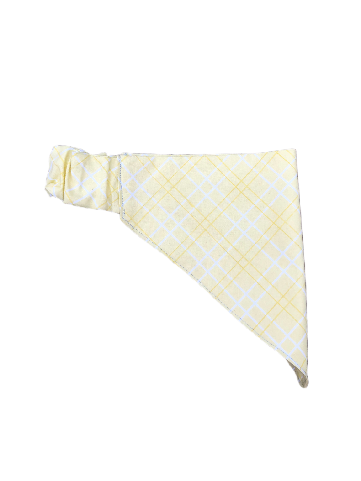 Yellow Plaid Watercolor Stretchdanna